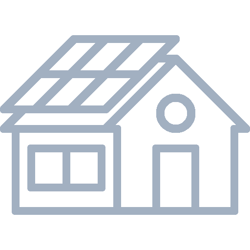 home-with-solar-panels-icon
